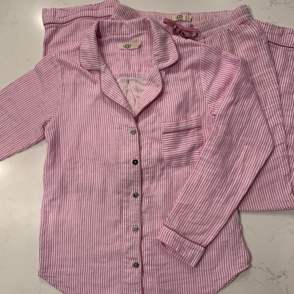 UGG Pink Striped Pajama Set - Picture 3 of 7